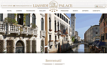 Tablet Screenshot of liassidipalacehotel.com